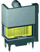 Plieninis židinio ugniakuras Spartherm Varia AS-2Lh-4S, 9.1 kW