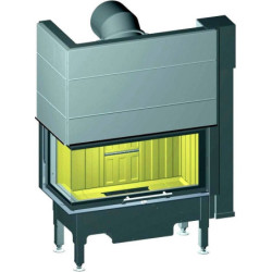 Plieninis židinio ugniakuras Spartherm Varia AS-2Lh-4S, 9.1 kW