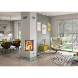 Plieninis židinio ugniakuras Spartherm Arte 2LRh-66-4S-2 Linear