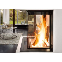 Plieninis židinio ugniakuras Spartherm Premium A-3RL-60h, 9.8 kW