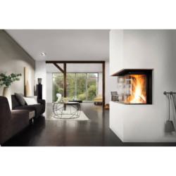 Plieninis židinio ugniakuras Spartherm Premium A-3RL-60h, 9.8 kW