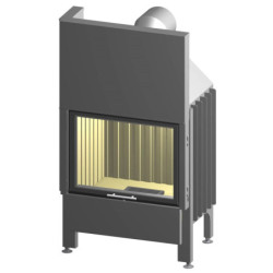 Plieninis židinio ugniakuras Spartherm Varia 1Vh-4S, 9.1 kW