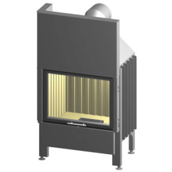 Plieninis židinio ugniakuras Spartherm Varia 1Vh-4S, 9.1 kW