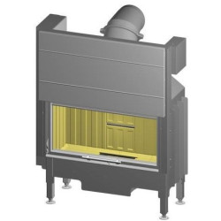Plieninis židinio ugniakuras Spartherm Varia AS37h-4S-2, 9.1 kW