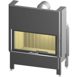 Plieninis židinio ugniakuras Spartherm Varia Ah-4S, 13.5 kW