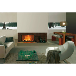 Plieninis židinio ugniakuras Spartherm Varia Bh 120-4S