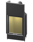 Plieninis židinio ugniakuras Spartherm Varia Bh 80-4S