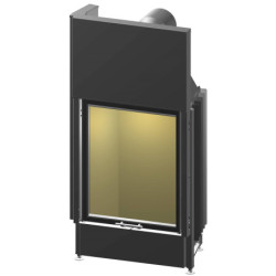 Plieninis židinio ugniakuras Spartherm Varia Bh 80-4S