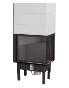 Plieninis židinio ugniakuras Spartherm Global 2Rh 48/68