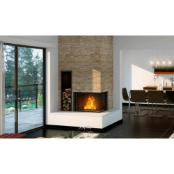 Plieninis židinio ugniakuras Spartherm Global 2Rh 48/68