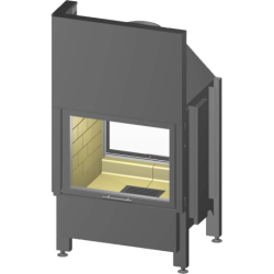 Plieninis židinio ugniakuras Spartherm Varia FD57-3h-4S