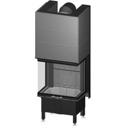 Plieninis židinio ugniakuras Spartherm ARTE 3RL-60h-4S Standart