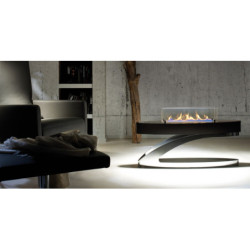 Plieninis bio židinys Spartherm Elipse Z, juodas, 3.3 kW