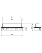 Plieninis bio židinys Spartherm Modell Quadra Inside I SL, 3.3kW
