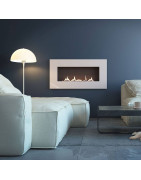 Plieninis bio židinys Spartherm Oxford 600, baltas, 3.8 kW