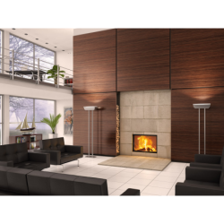 Plieninis židinio ugniakuras Spartherm Varia 1V-100h-4S, 13.5kW