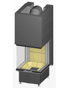 Plieninis židinio ugniakuras Spartherm Arte U-50h-4S