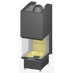 Plieninis židinio ugniakuras Spartherm Arte U-50h-4S