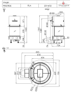 Plieninis židinio ugniakuras Spartherm Magic, 15.6 kW