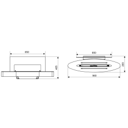 Plieninis bio židinys Spartherm Ebios-fire Elipse Wall