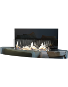 Plieninis bio židinys Spartherm Ebios-fire Elipse Wall, chromas