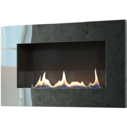 Plieninis bio židinys Spartherm Oxford 600, chromas, 3.8 kW