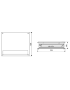 Plieninis bio židinys Spartherm Ebios-fire Cambridge 600, juodas