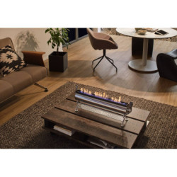 Plieninis bio židinys Spartherm Steel, 3.4 kW