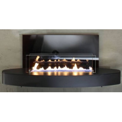 Plieninis bio židinys Spartherm Ebios-fire Elipse Wall Mini