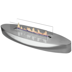 Plieninis bio židinys Spartherm Ebios-fire Elipse Base, 3.4 kW