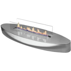 Plieninis bio židinys Spartherm Ebios-fire Elipse Base Mini