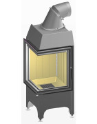 Plieninis židinio ugniakuras Spartherm Mini 2L, iki 9.1 kW