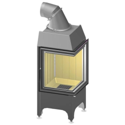 Plieninis židinio ugniakuras Spartherm Mini 2R, iki 9.1 kW