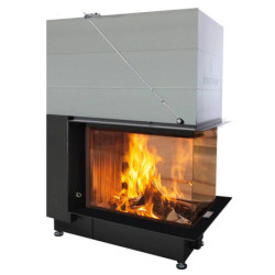 Plieninis židinio ugniakuras Spartherm Premium A-U-50h, 12.1 kW