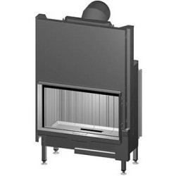 Plieninis židinio ugniakuras Spartherm Premium V-1V-87h, 12.4 kW