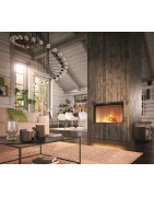 Plieninis židinio ugniakuras Spartherm Premium V-1V-87h, 12.4 kW