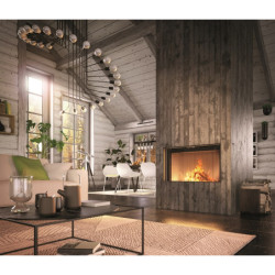 Plieninis židinio ugniakuras Spartherm Premium V-1V-87h, 12.4 kW