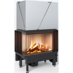 Plieninis židinio ugniakuras Spartherm Premium V-2L-68h, 12.4 kW