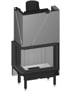 Plieninis židinio ugniakuras Spartherm Premium V-2L-68h, 12.4 kW