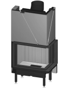 Plieninis židinio ugniakuras Spartherm Premium V-2R-68h, 12.4 kW