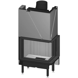 Plieninis židinio ugniakuras Spartherm Premium V-2R-68h, 12.4 kW