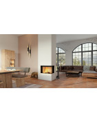 Plieninis židinio ugniakuras Spartherm Premium V-2R-68h, 12.4 kW