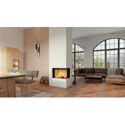 Plieninis židinio ugniakuras Spartherm Premium V-2R-68h, 12.4 kW