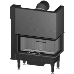 Plieninis židinio ugniakuras Spartherm Varia AS-2Rh-4S, 9.1 kW