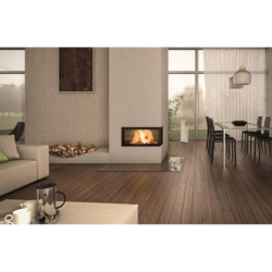 Plieninis židinio ugniakuras Spartherm Varia AS-2Rh-4S, 9.1 kW