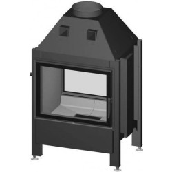 Plieninis židinio ugniakuras Spartherm Varia FD-51-4S, 15.1 kW