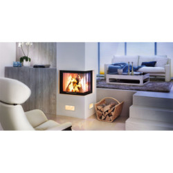 Plieninis židinio ugniakuras Spartherm Varia 2R-55-4S, iki 9.1kW