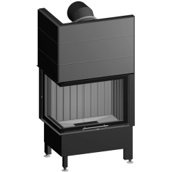 Plieninis židinio ugniakuras Spartherm Varia 2L-68h-4S, 12.5 kW