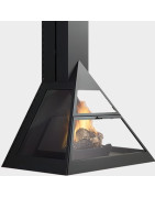 Plieninis židinys Traforart Admeto Frontal, 12.2 kW