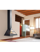 Plieninis židinys Traforart Admeto Frontal, 12.2 kW